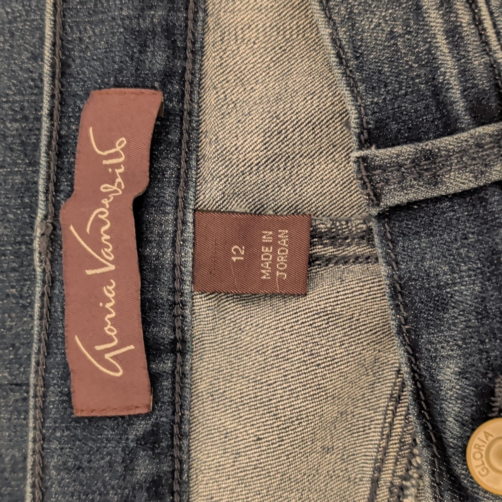 NWT Gloria Vanderbilt Amanda Slimming Jeans Size 12 - Picture 6 of 9